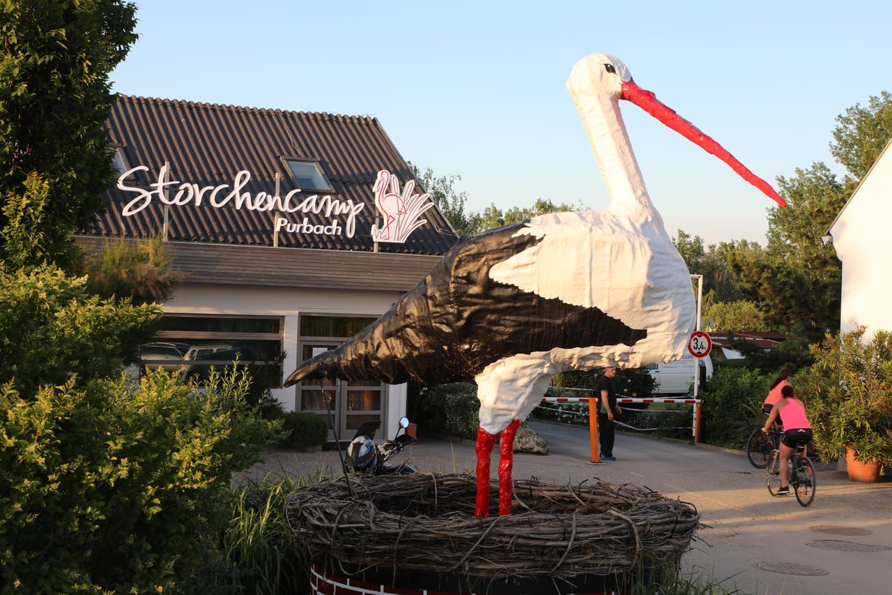 Storchencamp Gaestehaus Purbach Purbach am Neusiedlersee Exteriör bild